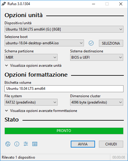 ubuntu linux rufus