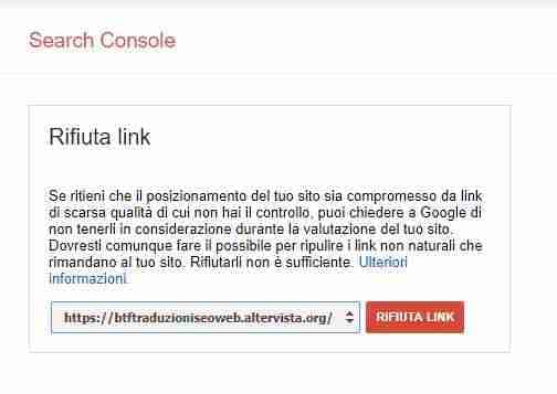 rifiuta