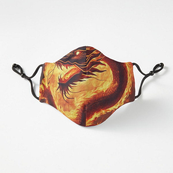 fitted 3 layer dragon inferno embrace