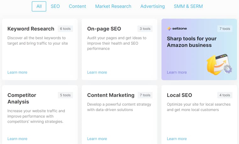 semrush caratteristiche