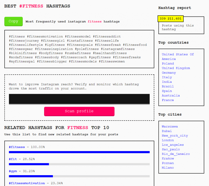 daily purpose hastag generator