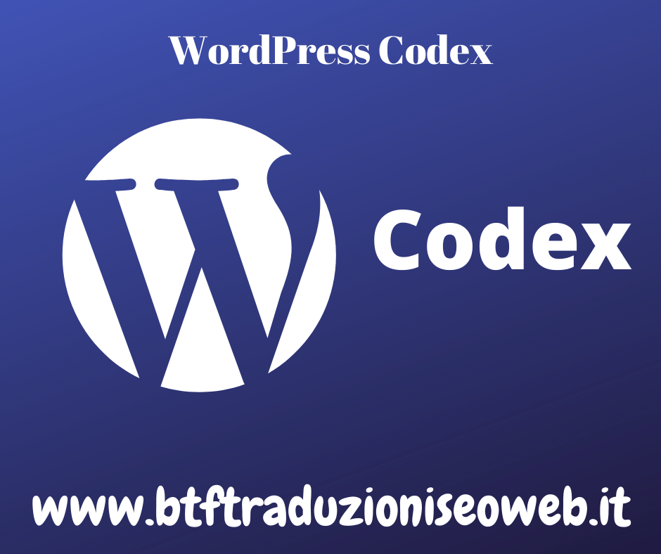 Codex WordPress