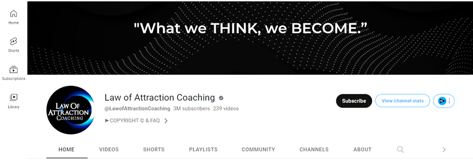 law of attraction coaching