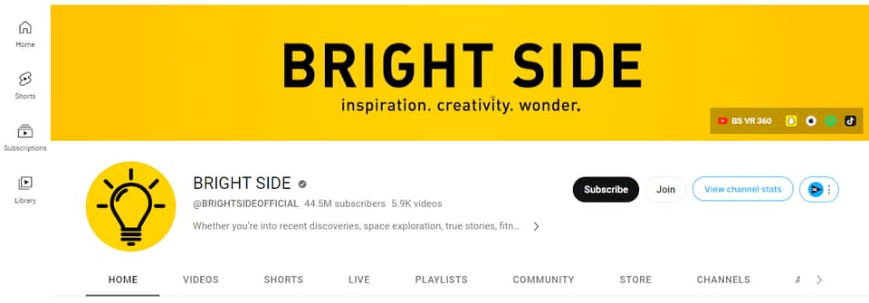 bright side